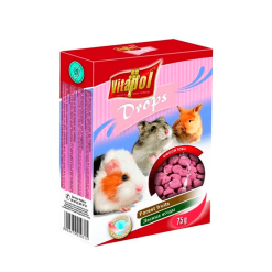 Drops Snack Copos de Zanahoria Para Roedores y Conejos Vitapol