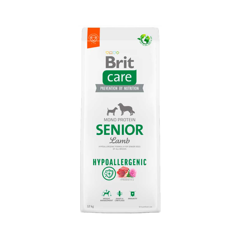Brit Care Hypo Senior Lamb Perro 12 kg