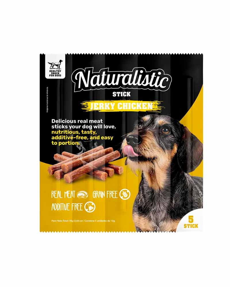 Naturalistic Stick Jerky Chicken 75 Gr