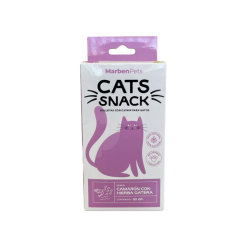 Marben Cats Snack Gato Camaron con hierba gatera 80 grs