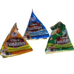 Churu Fun Bites Gato Individual Sabores 20grs
