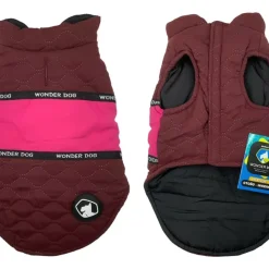 Parka Wonder Dog L Burdeo Rosa